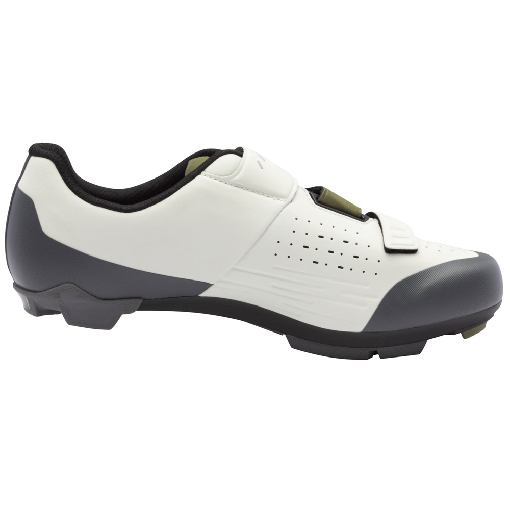 Silvis XC Gravel Shoes - Ice White/Olive Green (2026)