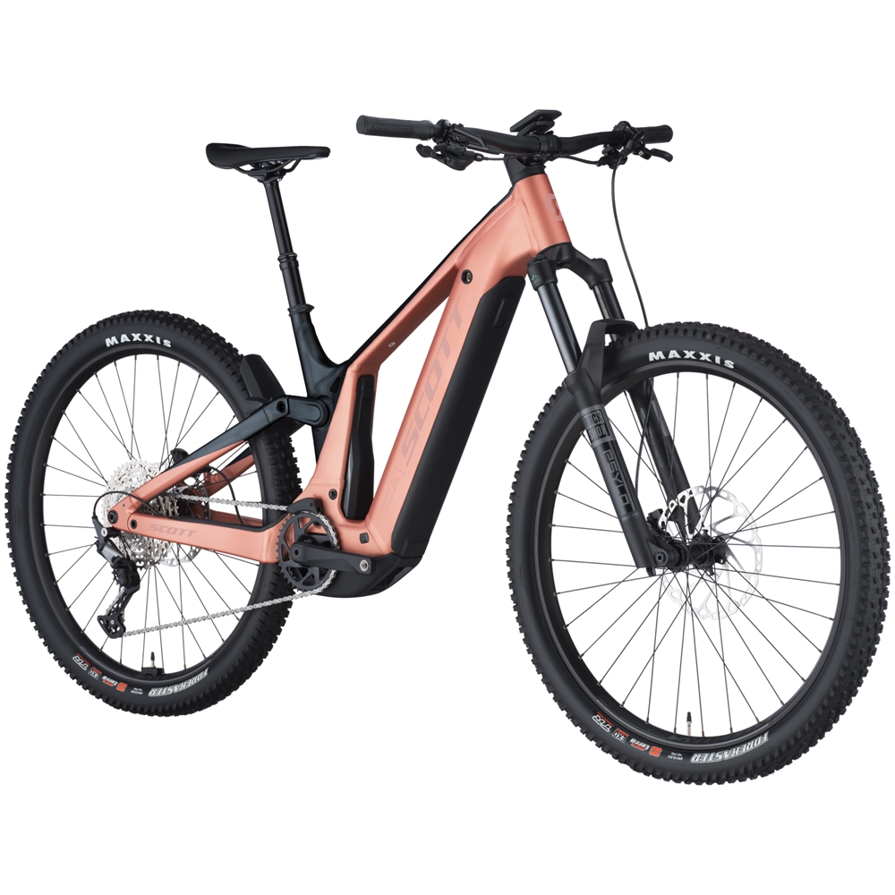 Patron 920 Electric Full Suspension Mountain Bike - Clay Pink (2025)