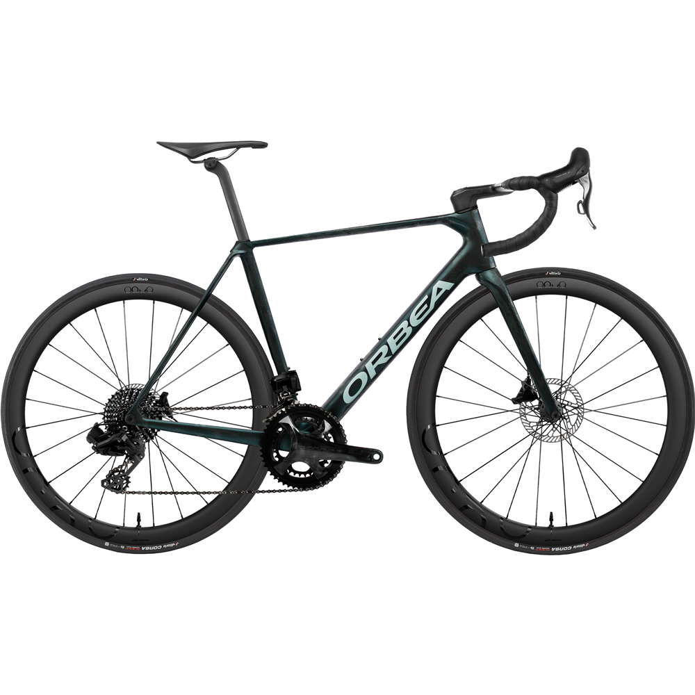 Orca M22 Team Road Bike - Escape Green/Carbon View Matt (2027)
