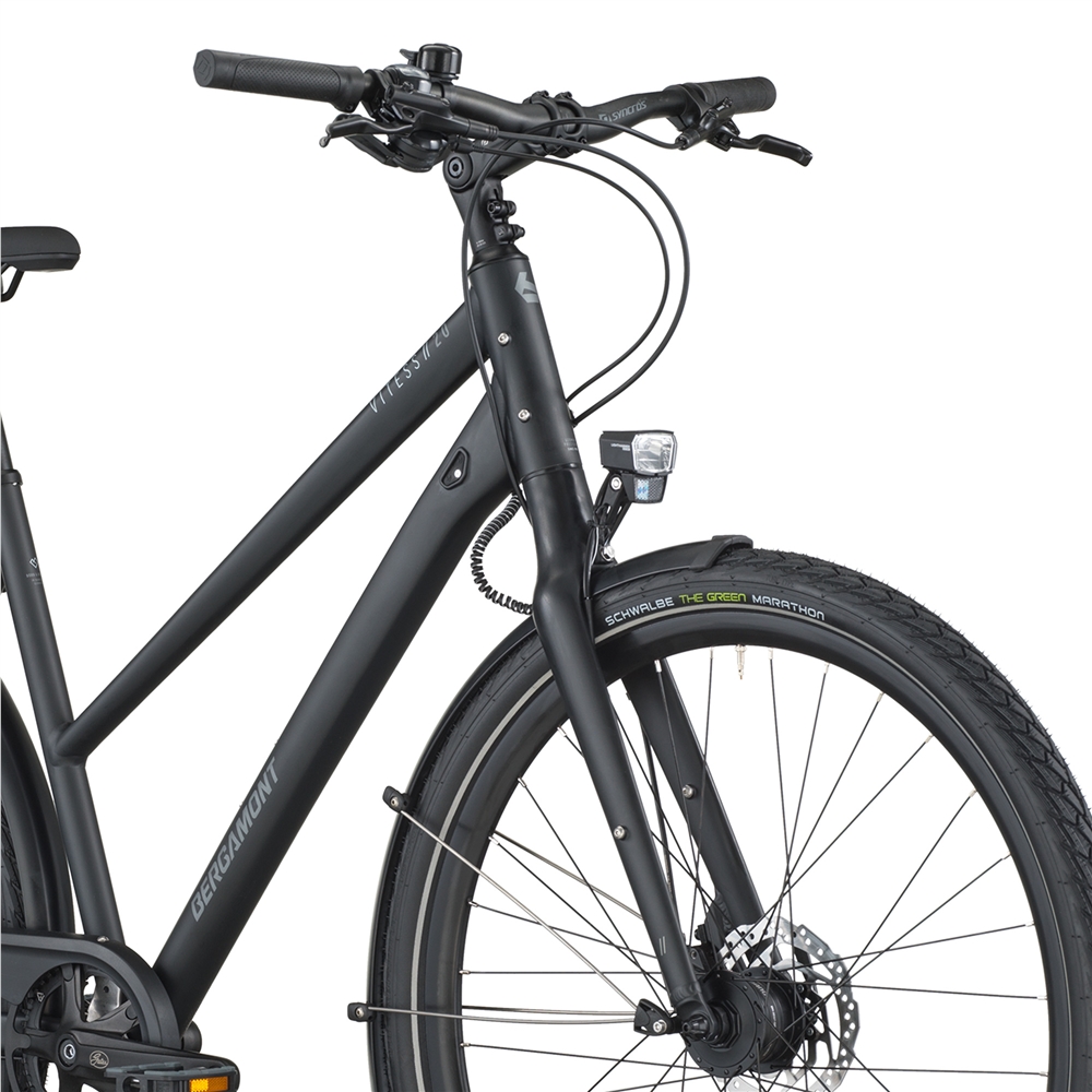 Vitess 20 Rigid Slope Hybrid Bike - Matt Black (2026)