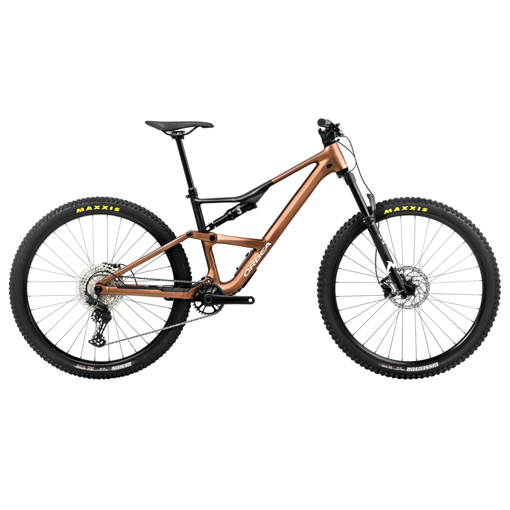 Occam SL H30 Full Suspension Mountain Bike - Metallic Cinnamon/Black (2026)