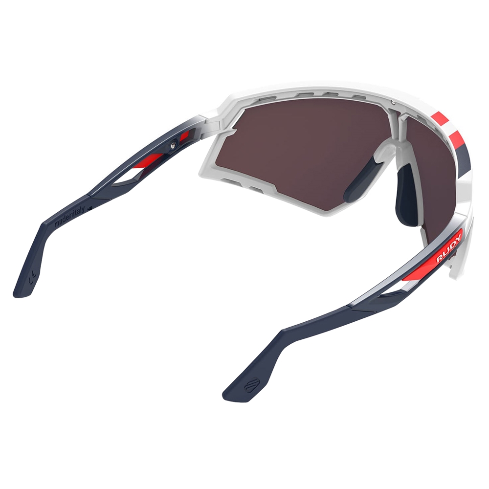 Defender RP Optics Sunglasses - White Gloss/Fade Blue
