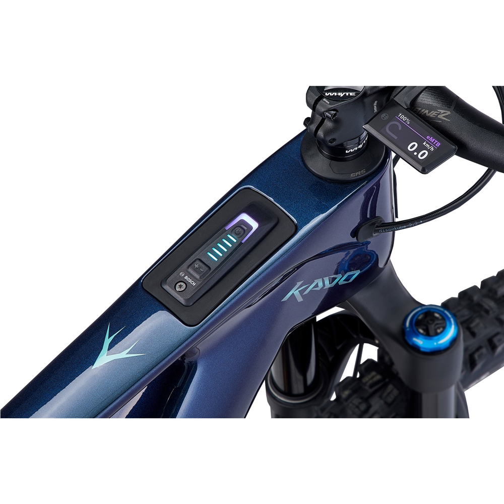 Kado RSX Electric Full Suspension Mountain Bike - Gloss Midnight Blue (2025)