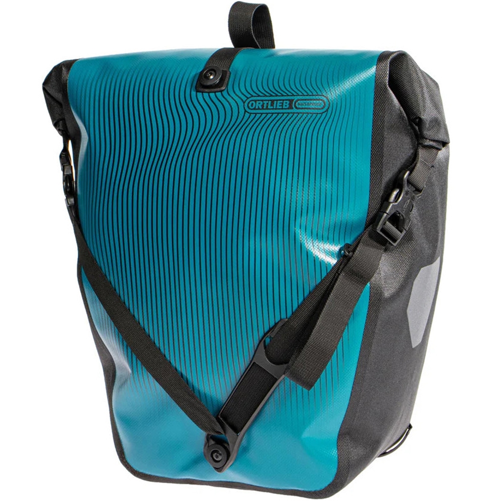 Back-Roller Design QL2.1 20L Single Pannier - Wave Lines