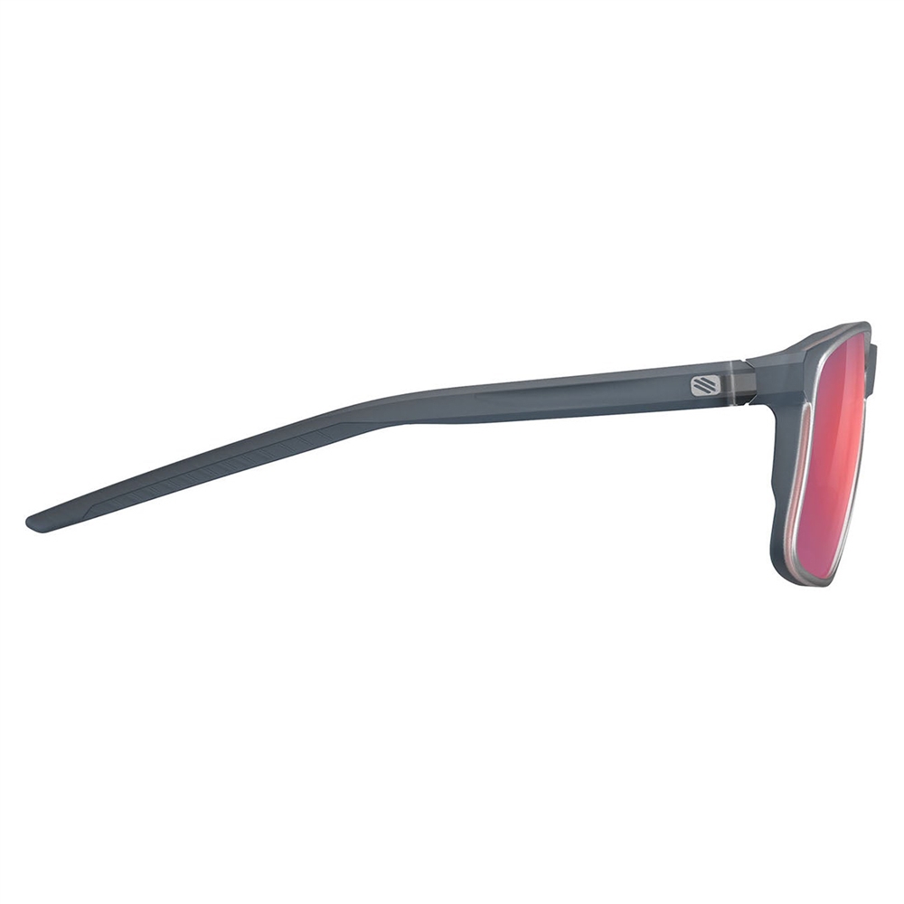Overlap RP Optics Sunglasses - Ice Blue Metal Matte/Multilaser Red
