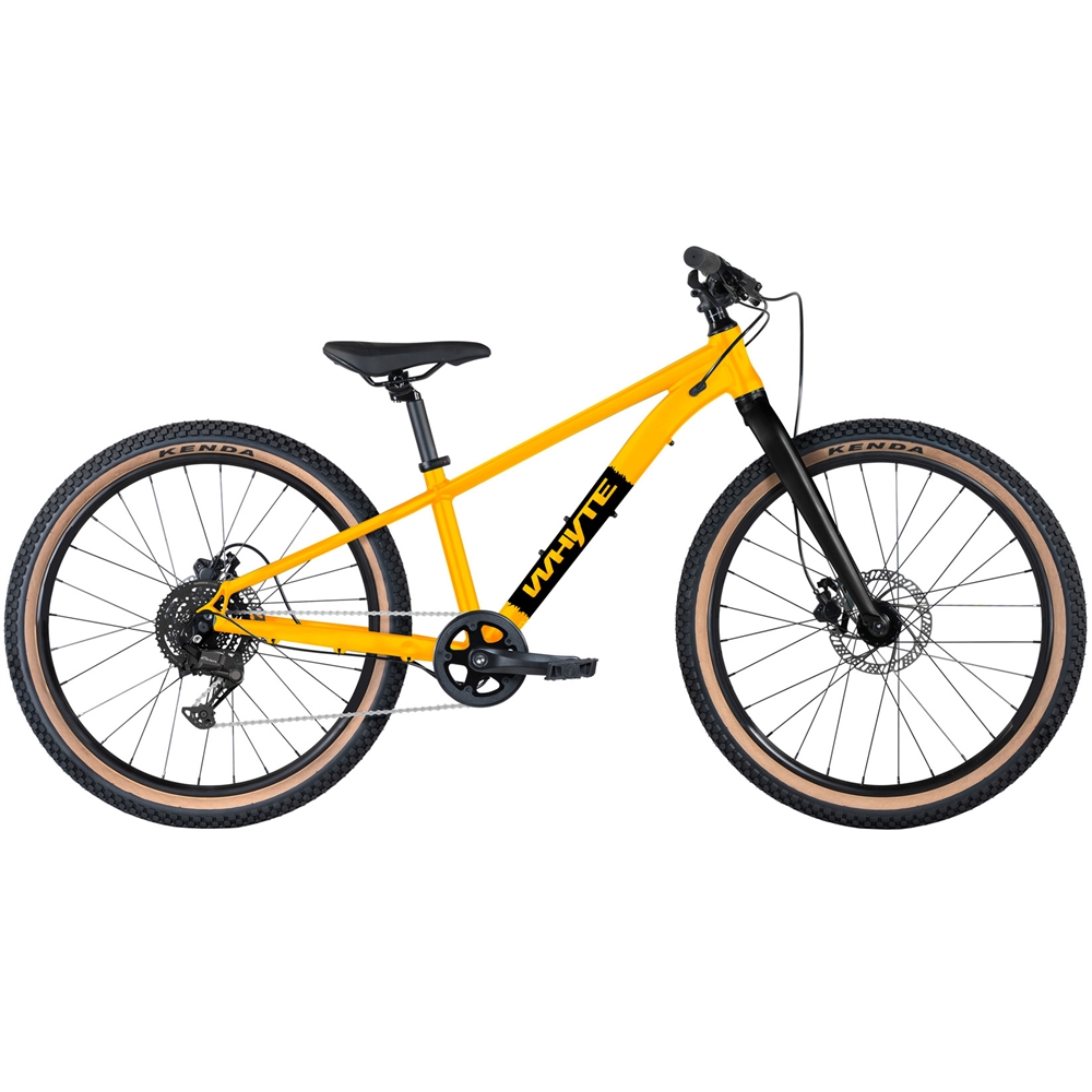 Secta 24 Kids Hardtail Mountain Bike - Yellow (2026)