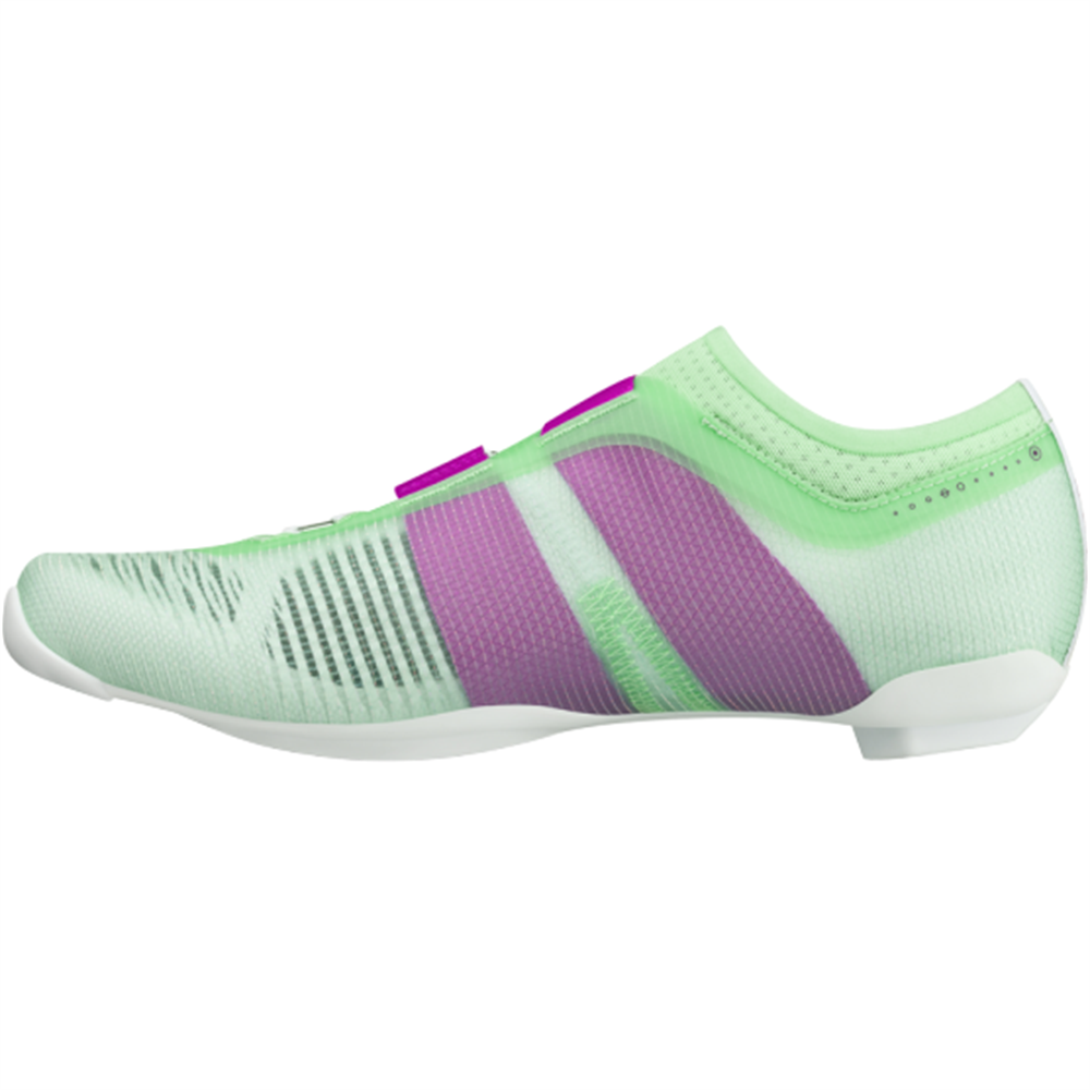 Vento Vega Carbon Road Bike Shoes - Purple/Green