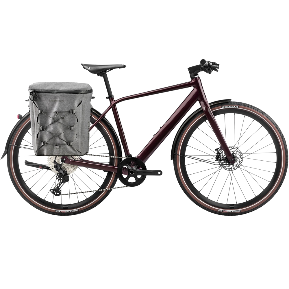 Vibe H10 EQ Electric Hybrid Bike - Metallic Burgundy Red (2024)