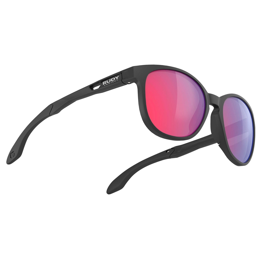 Lightflow B Polar 3FX Sunglasses - Black Matte/Multilaser Red