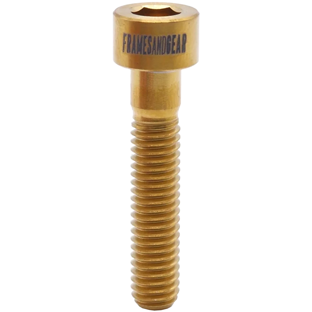 Titanium Stem Top Cap Bolt With Cap Head