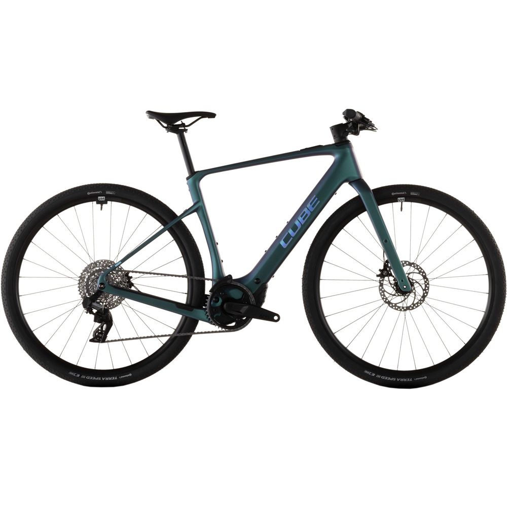 Nulane Hybrid C:62 SLX 400X Electric Hybrid Bike - Polar Light/Prism (2026)