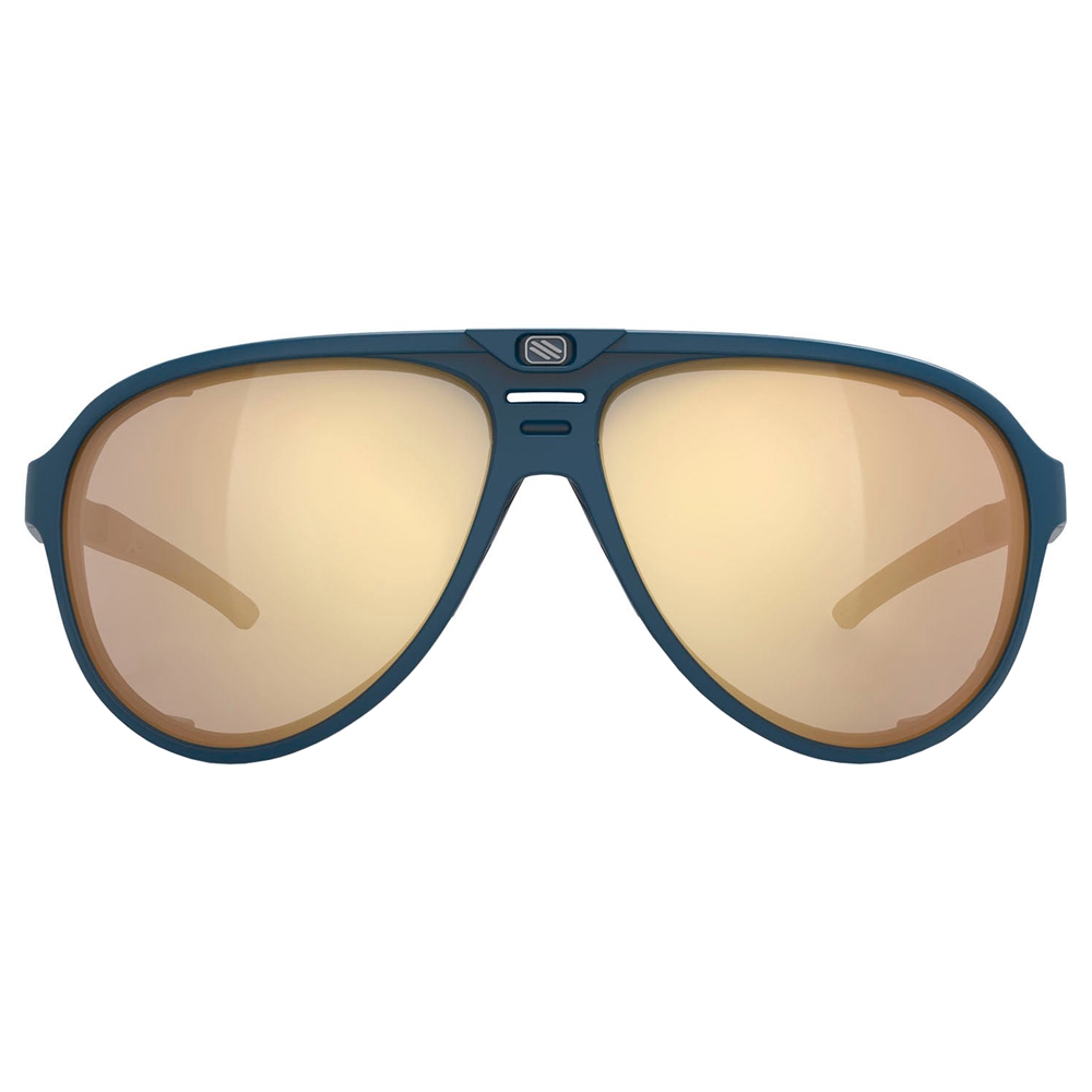 Stardash ImpactX PH Sunglasses - Blue Navy Matte/2Laser Crimson