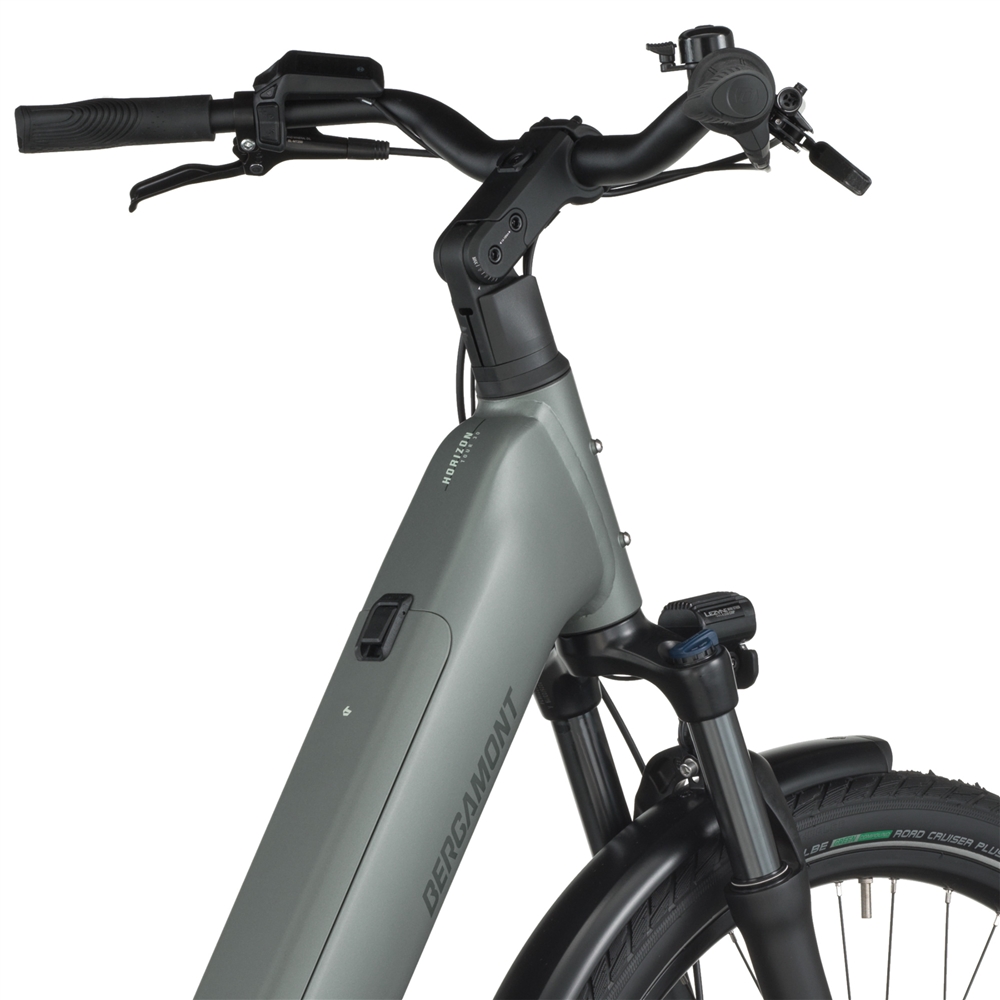 E-Horizon Tour 30 Belt Wave Electric Hybrid Bike - Highland Grey (2026)