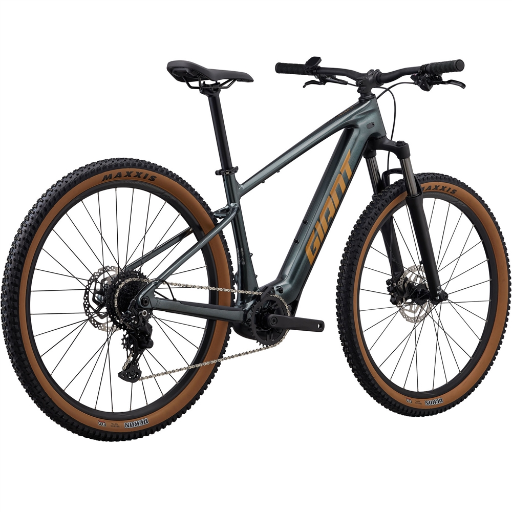 Talon E+ Electric Hardtail Mountain Bikes - Asphalt Green (2026)