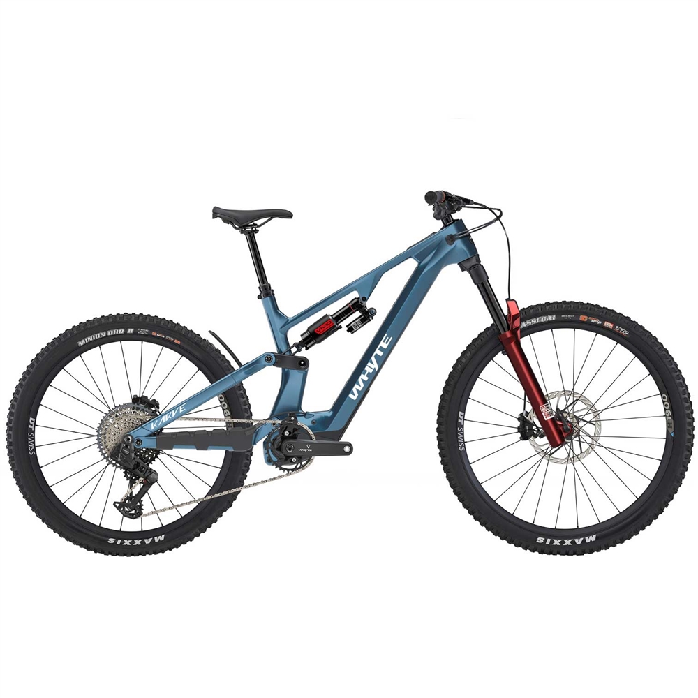 creek×MTCW EVO Whyte Karve EVO RSX Electric Full Suspension Mountain Bike