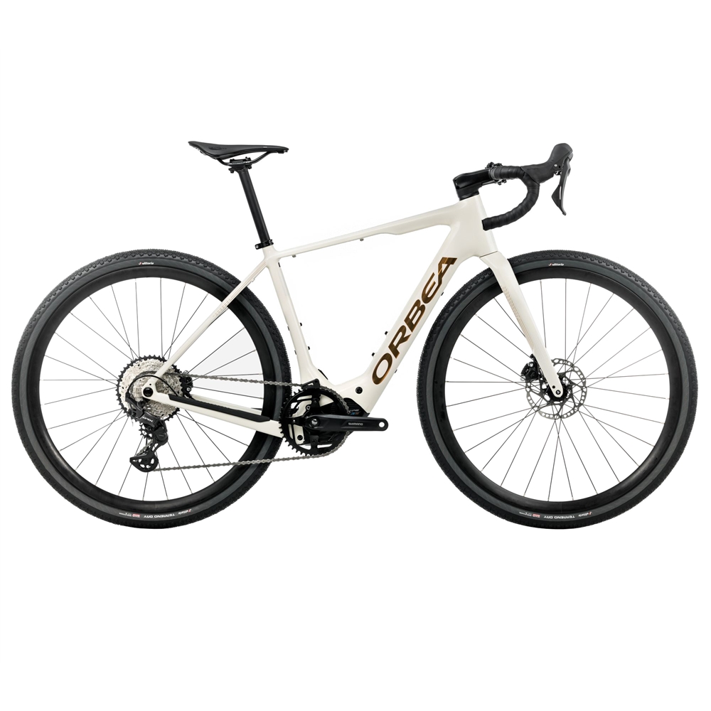 Denna H30 Electric Gravel Bike - Ivory White (2026)