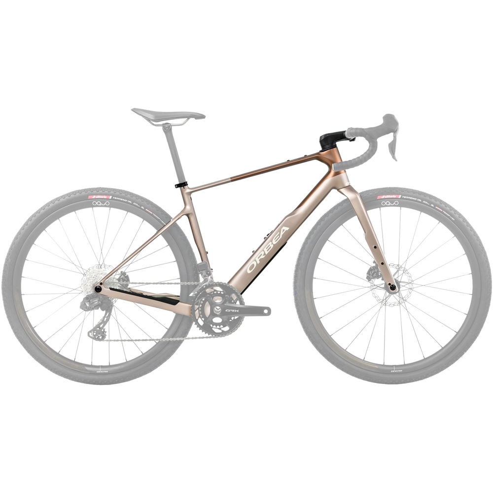 Terra OMR Gravel Bike Frameset - Nickel/Metallic Cinnamon (2026)