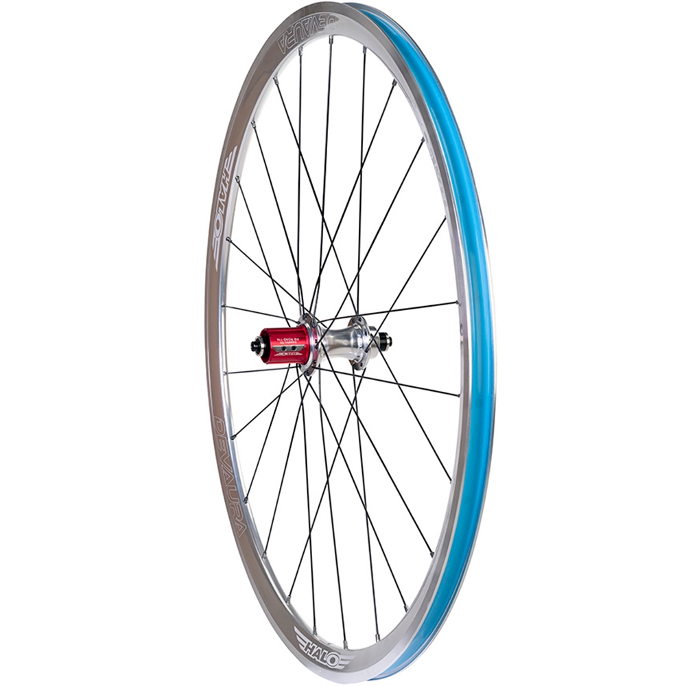 Halo Devaura Road RS2 Rear Wheel - Silver/Black | Westbrook Cycles