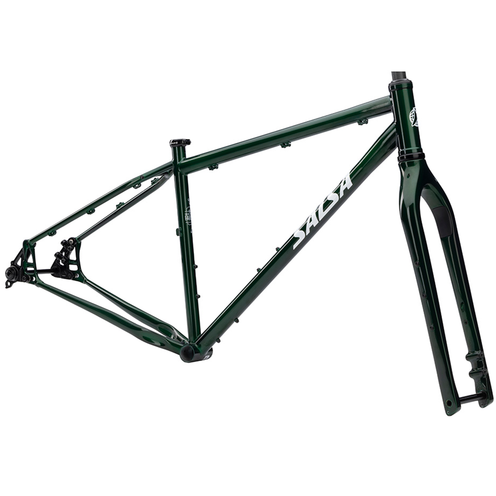 Salsa Jan Solo 26インチシングルスピードMTBフレーム16インチ Salsa Fargo Drop-Bar Hardtail Mountain Bike Frameset (2026