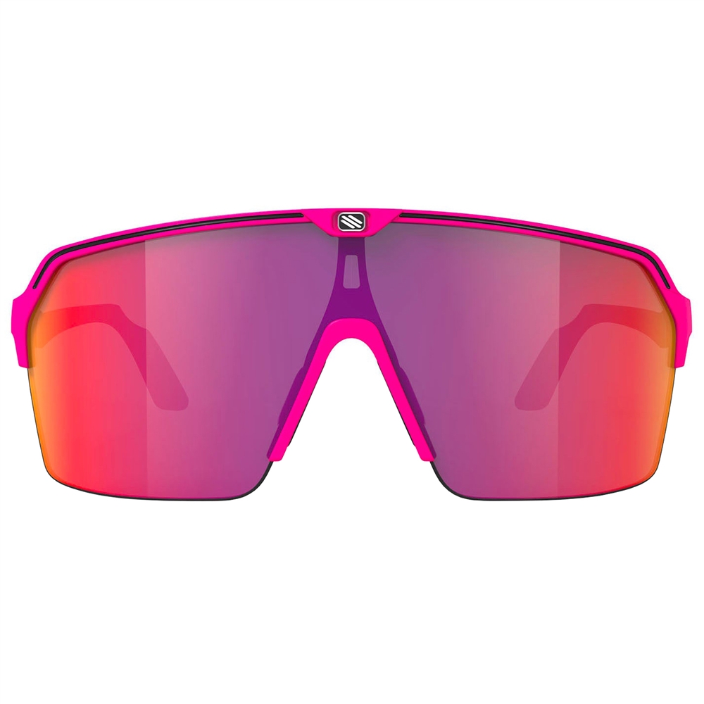 Spinshield Air RP Optics Sunglasses - Pink Fluo Matte/Multilaser Red