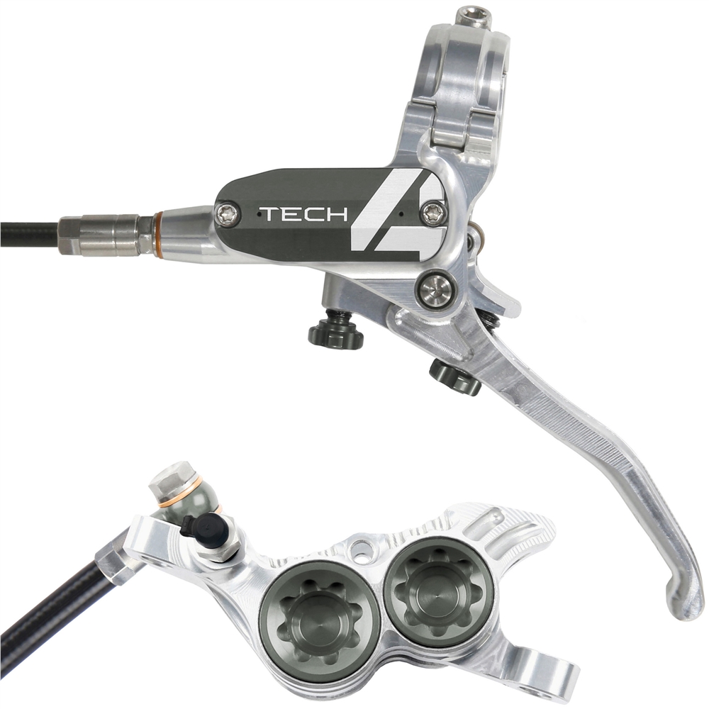 Tech 4 V4 Hydraulic Disc Brake - Left-Hand/Rear (No Rotor)