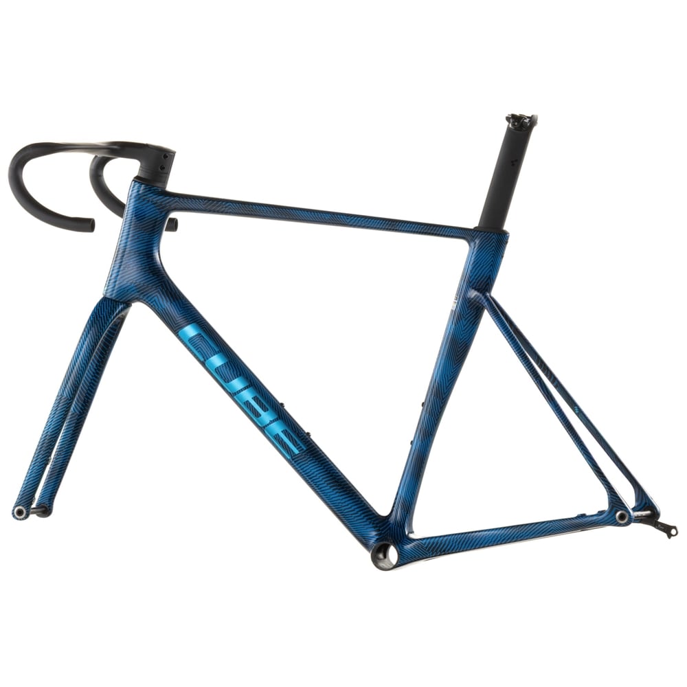 Litening Air C:68X Road Frameset - Liquid Blue Grid/Chrome (2026)