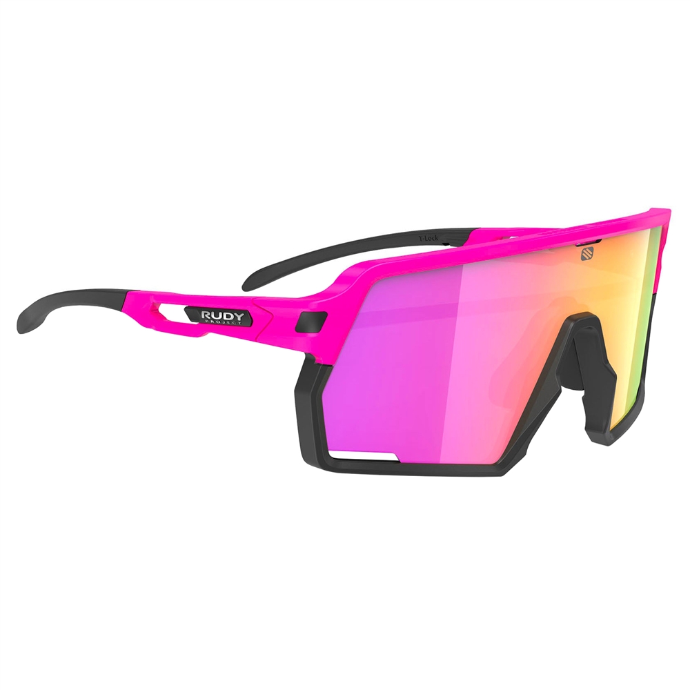 Kelion RP Optics Sunglasses - Pink Fluo Matte/Multilaser Sunset
