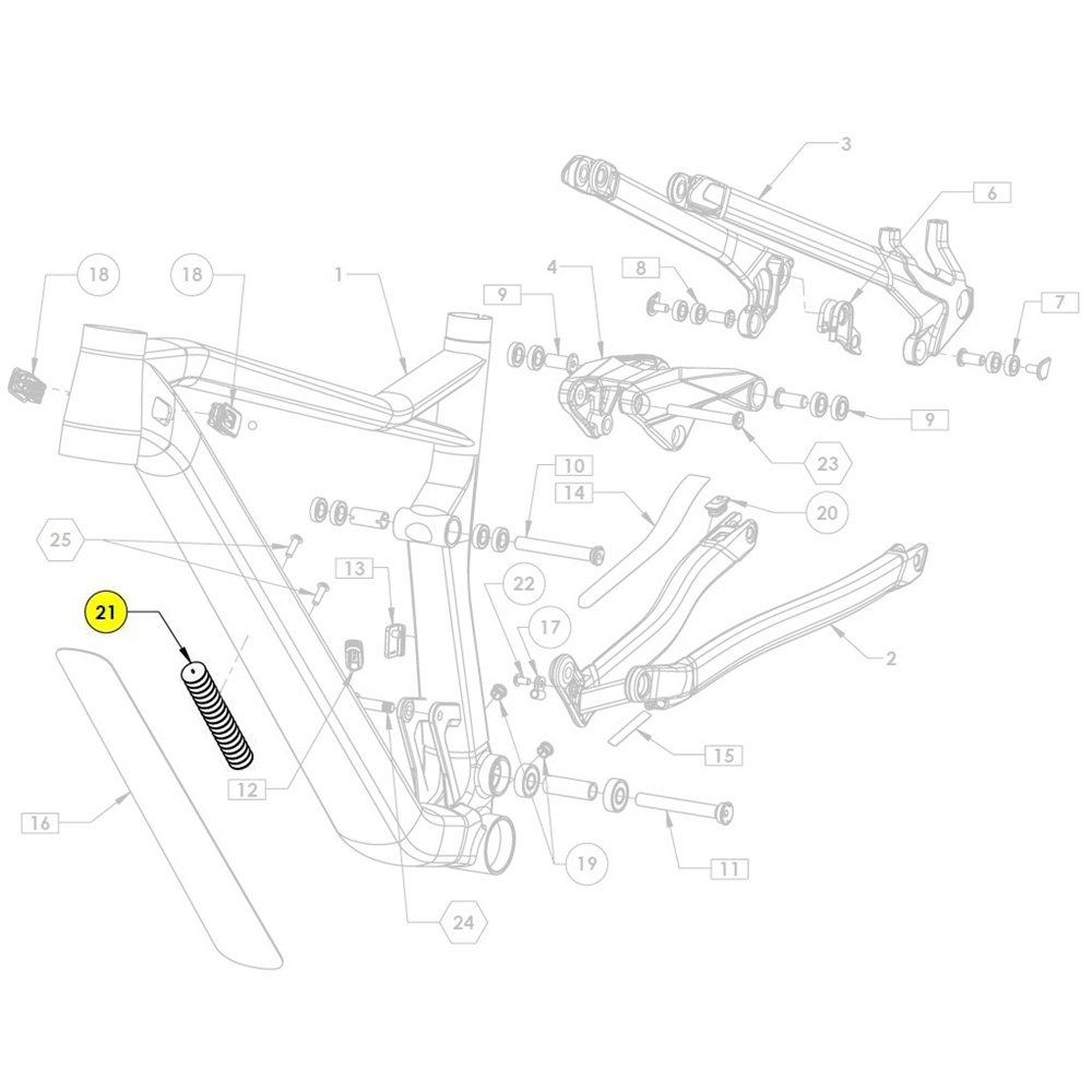 Frame Anti Noise Brush - 480 x 80mm (2020)