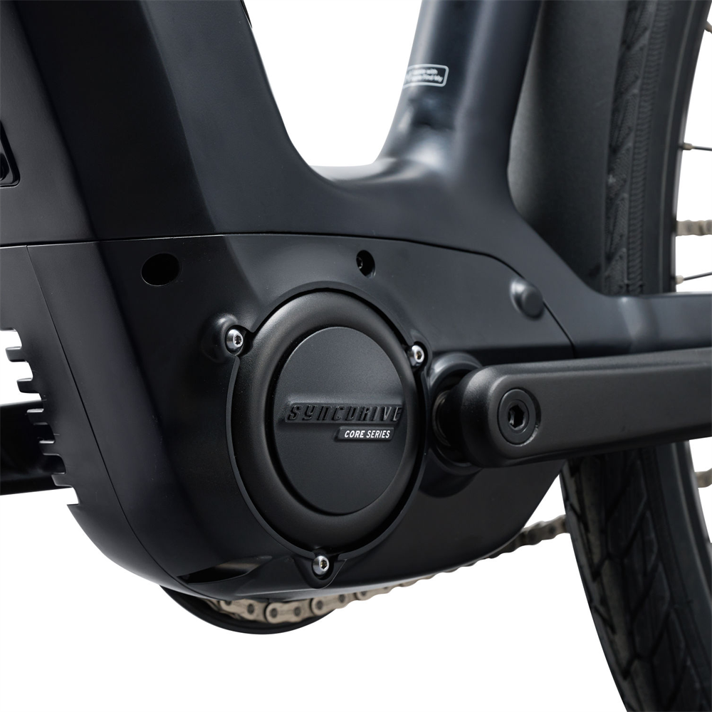 NewTour E+ 2 Low Step-Thru Electric Hybrid Bike - Cold Night (2027)