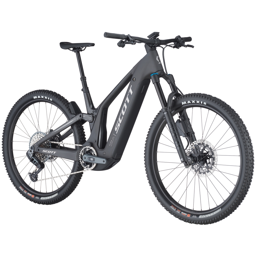 Patron 900 Electric Full Suspension Mountain Bike - Carbon Black (2025)