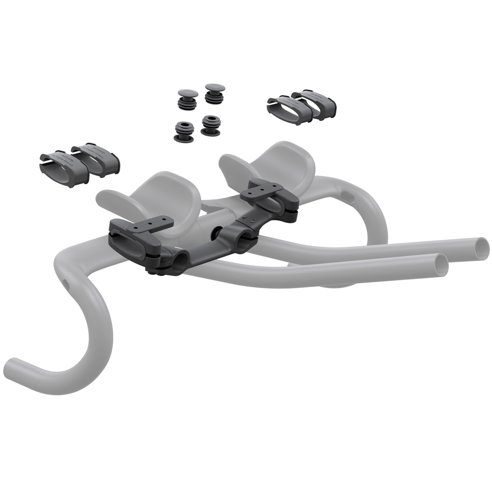 TT/TRI Clip-On Bracket For R-100 Aluminium Handlebars