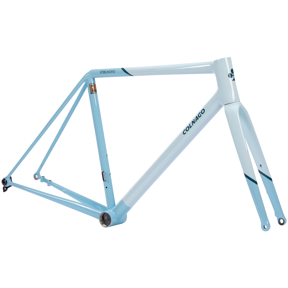 Steelnovo Road Bike Frame - Light Blue (2025)