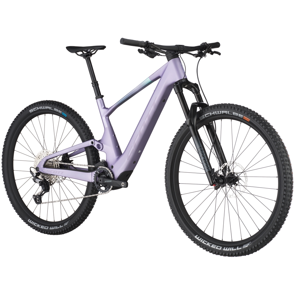 Lumen 920 Electric Full Suspension Mountain Bike - Mauve Purple (2025)