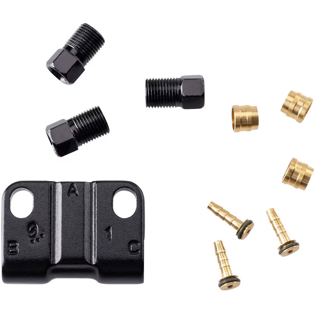 Hose Connector For Twin Brakes