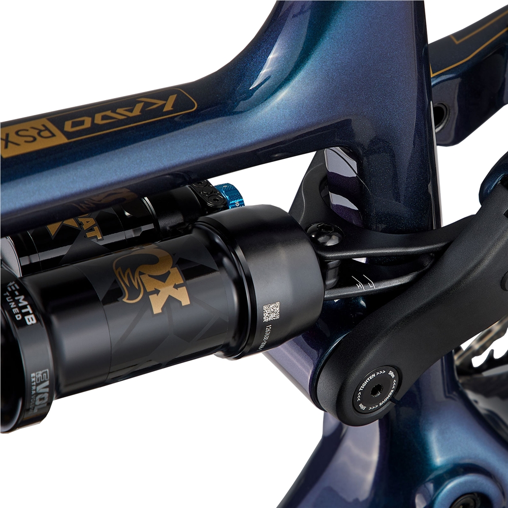 Kado RSX Electric Full Suspension Mountain Bike - Midnight Blue (2026)