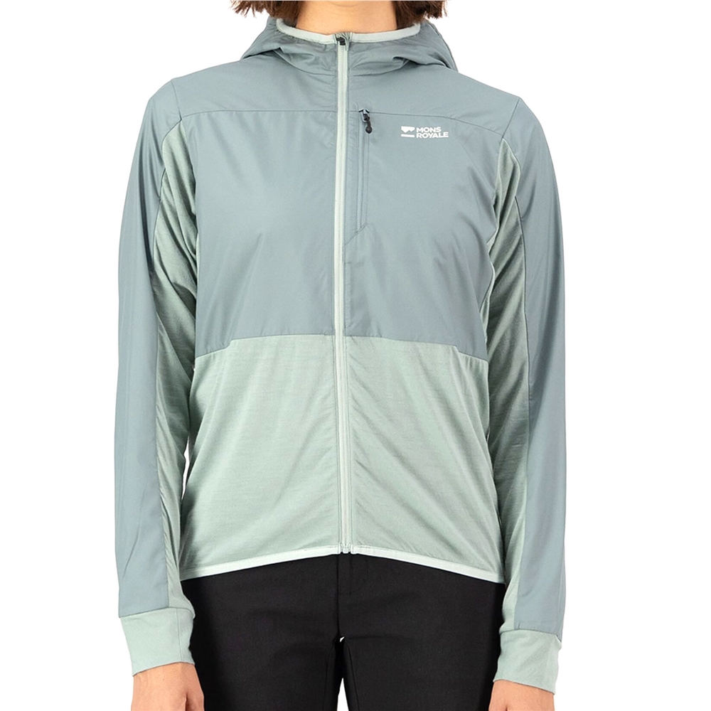 Ladies Diversion Merino Wind Jacket - Dew / Desert Sage (2025)