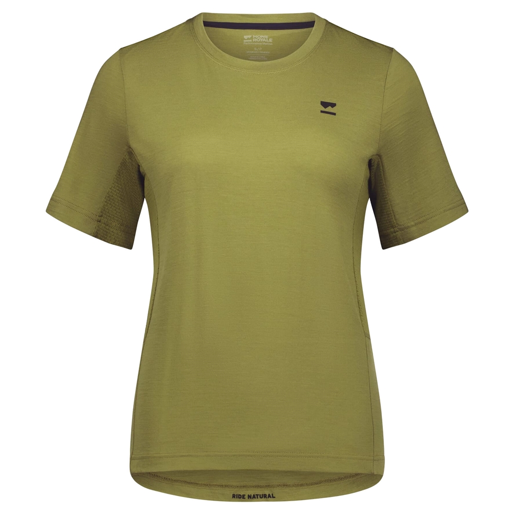 Ladies Tarn Merino T-Shirt - Fern (2025)