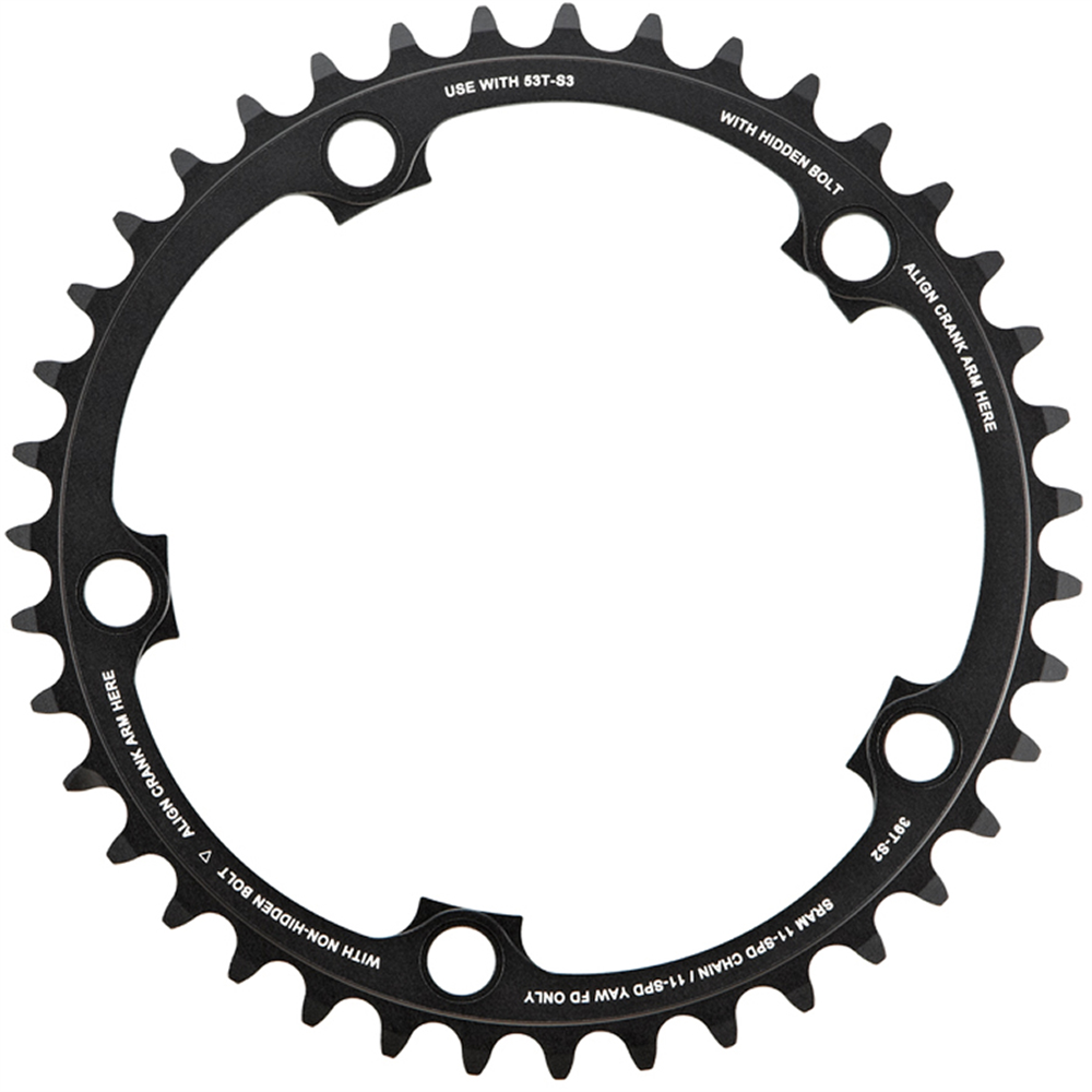 Red 22/Force 22 X-Glide R Yaw 11-Speed S2 Chainring - 130BCD 39T