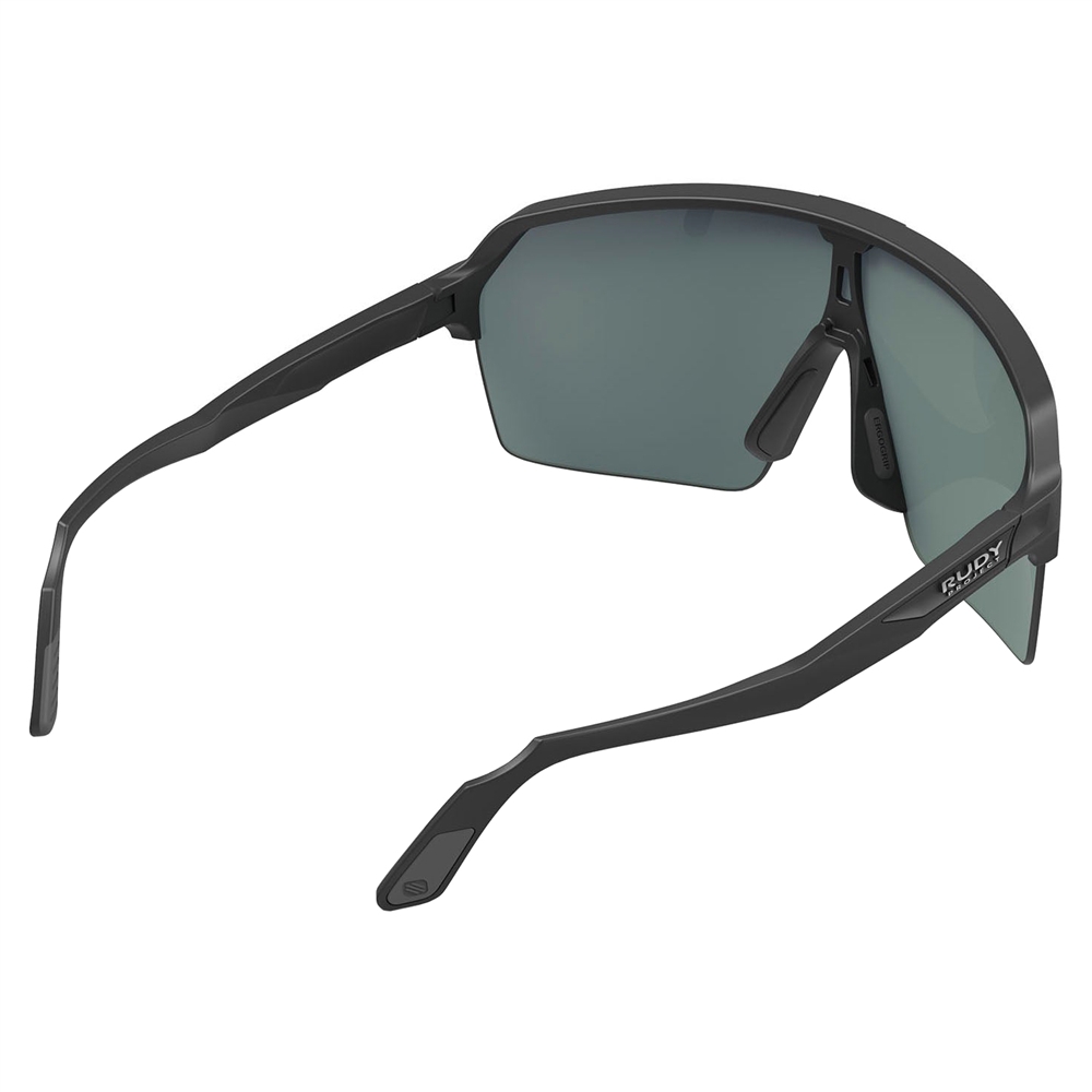Spinshield Air RP Optics Sunglasses - Black Matte/Multilaser Blue