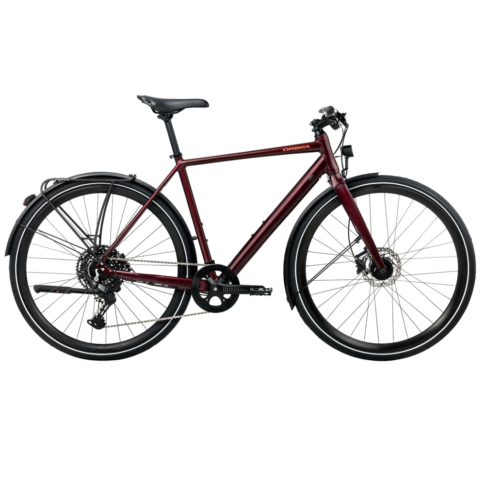 Vector 15 EQ Hybrid Bike - Metallic Burgundy Red (2026)