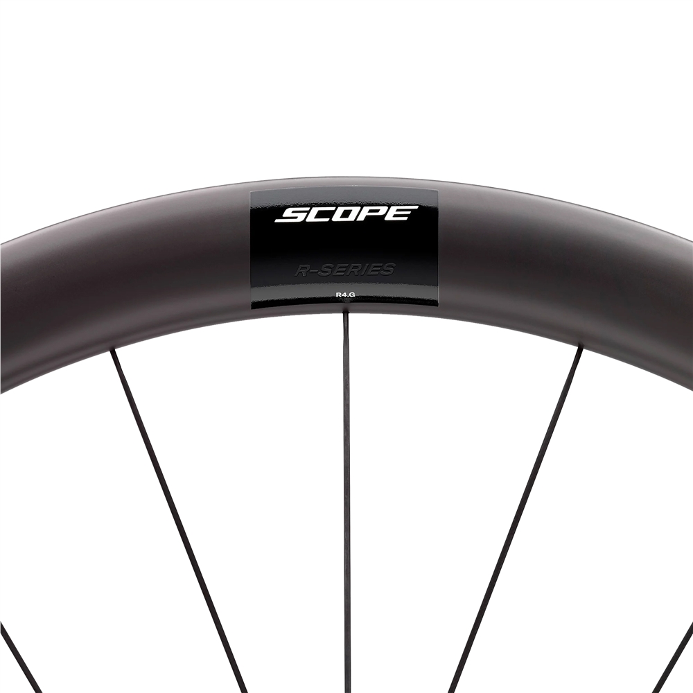 R4.G V2 45mm Gravel Carbon Disc Brake Wheelset- White