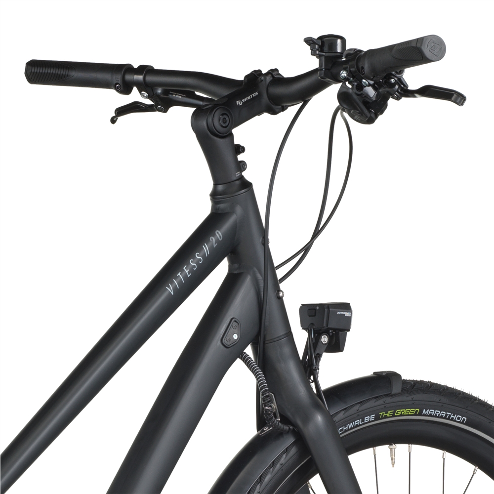 Vitess 20 Rigid Slope Hybrid Bike - Matt Black (2026)