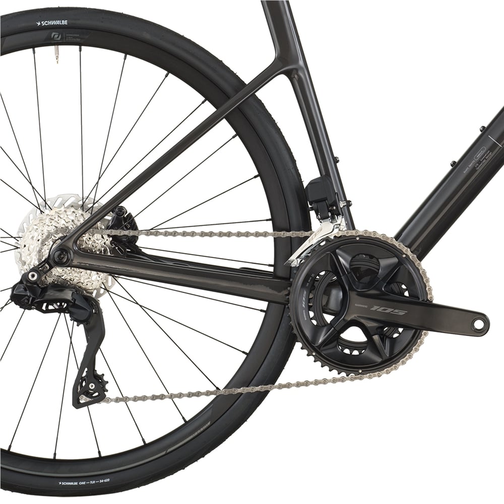 Addict 40 Road Bike - Carbon Black (2026)