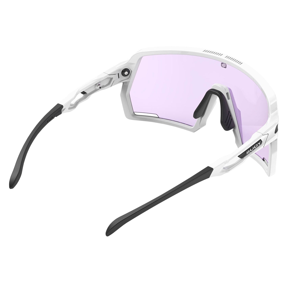 Kelion ImpactX PH Sunglasses - White Gloss/2Laser Purple
