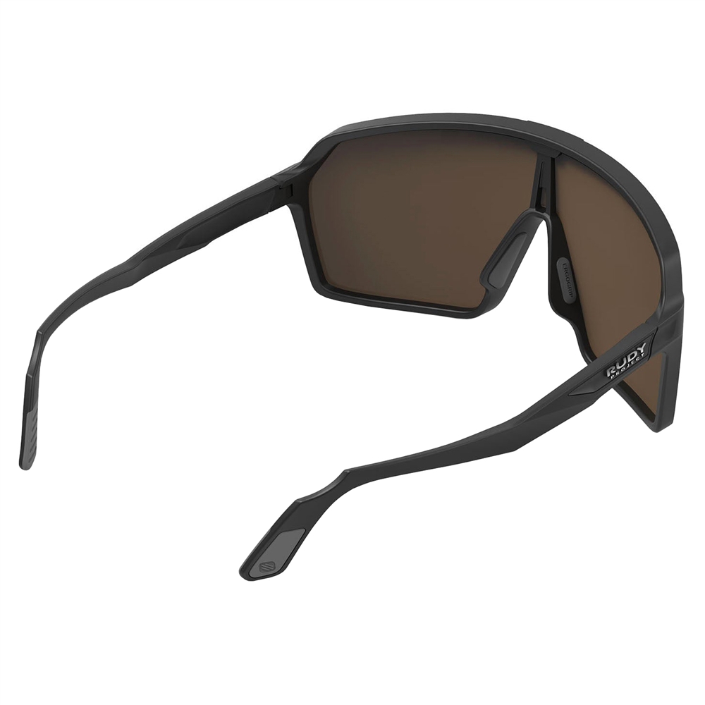 Spinshield RP Optics Sunglasses - Black Matte/Multilaser Blue