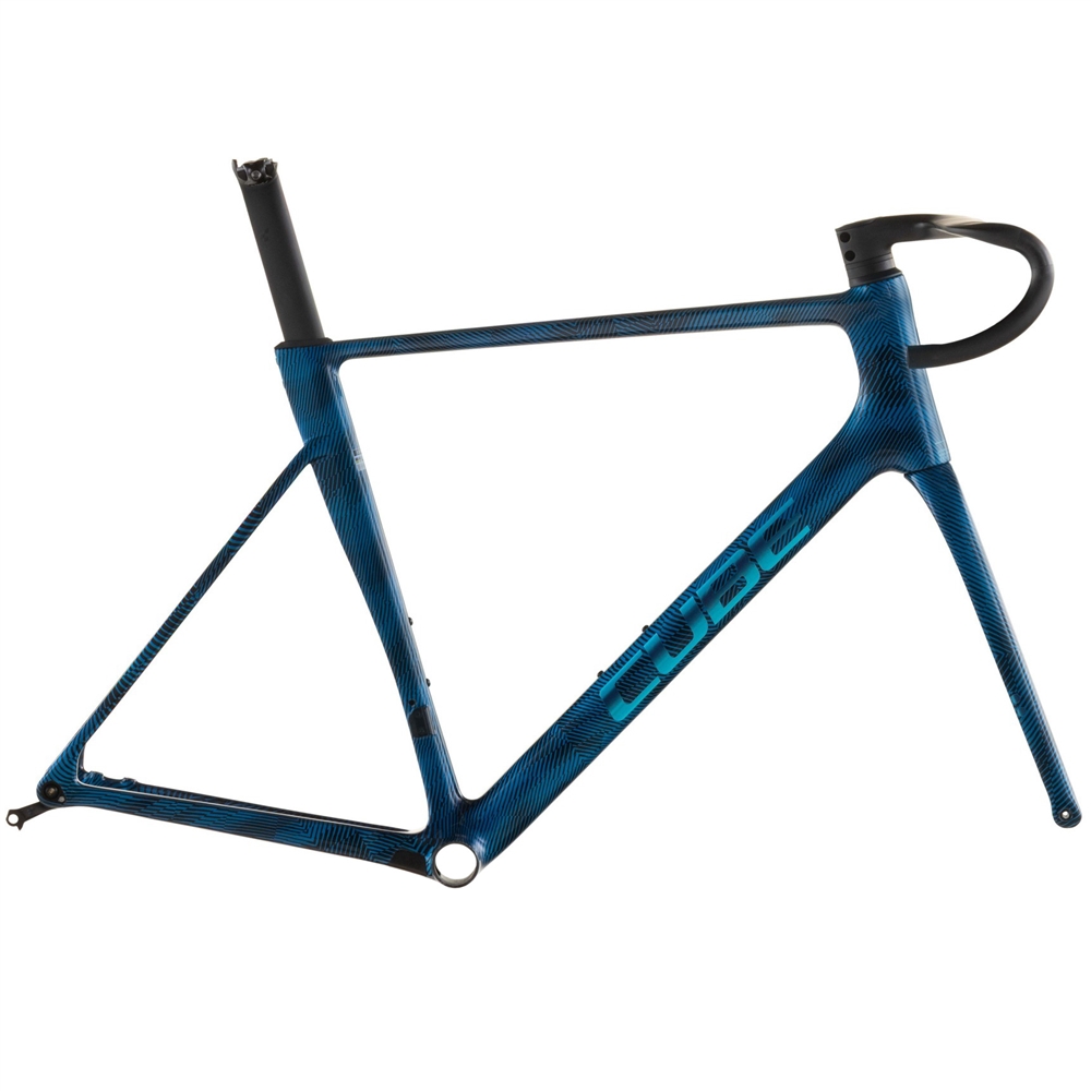 Litening Air C:68X Road Frameset - Liquid Blue Grid/Chrome (2026)