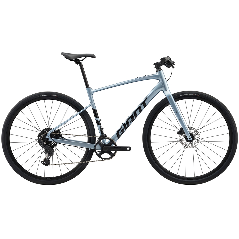 FastRoad AR 2 Flat Bar Road Bike - Glacier Silver (2025)