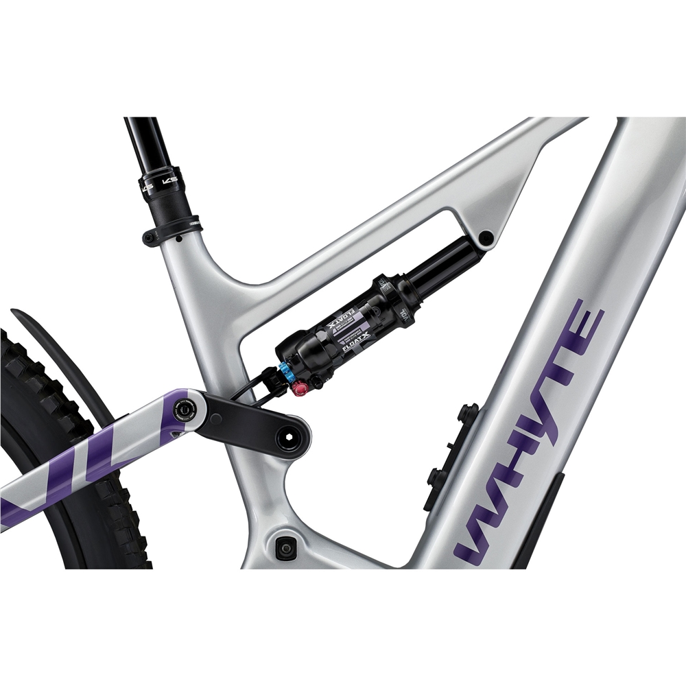 Kado RSX Electric Full Suspension Mountain Bike - Gloss Light Silver (2025)