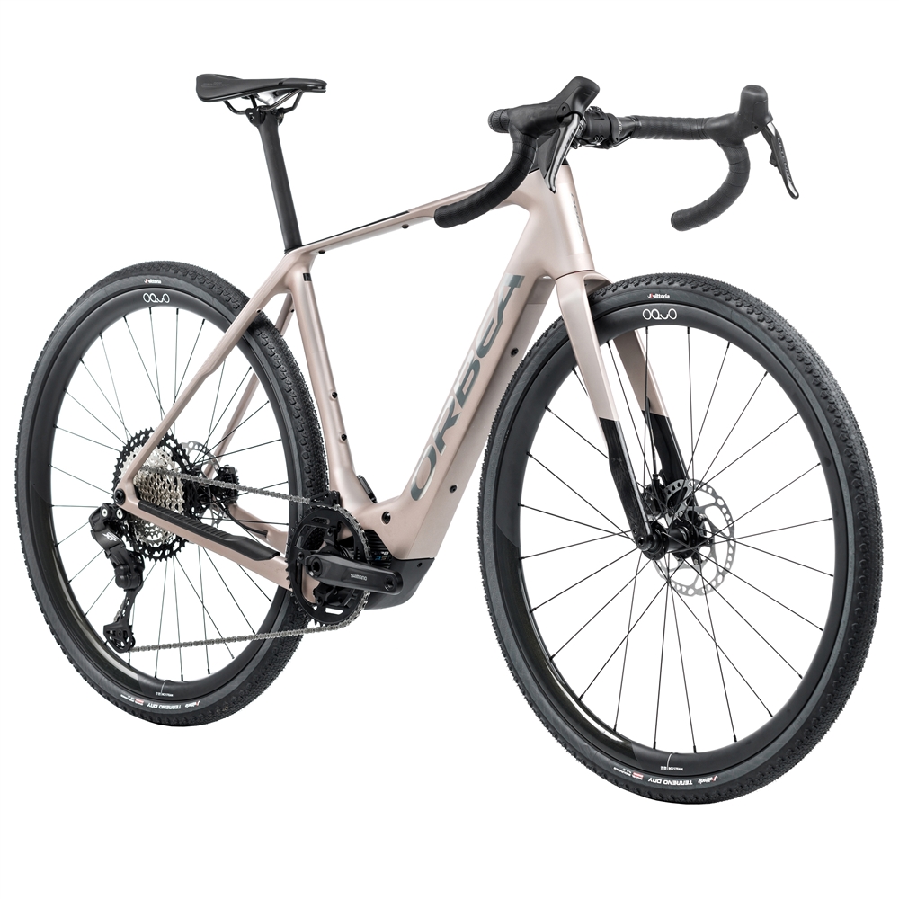 Denna M20i Electric Gravel Bike - Nickel Matt/Carbon Raw Gloss (2025)
