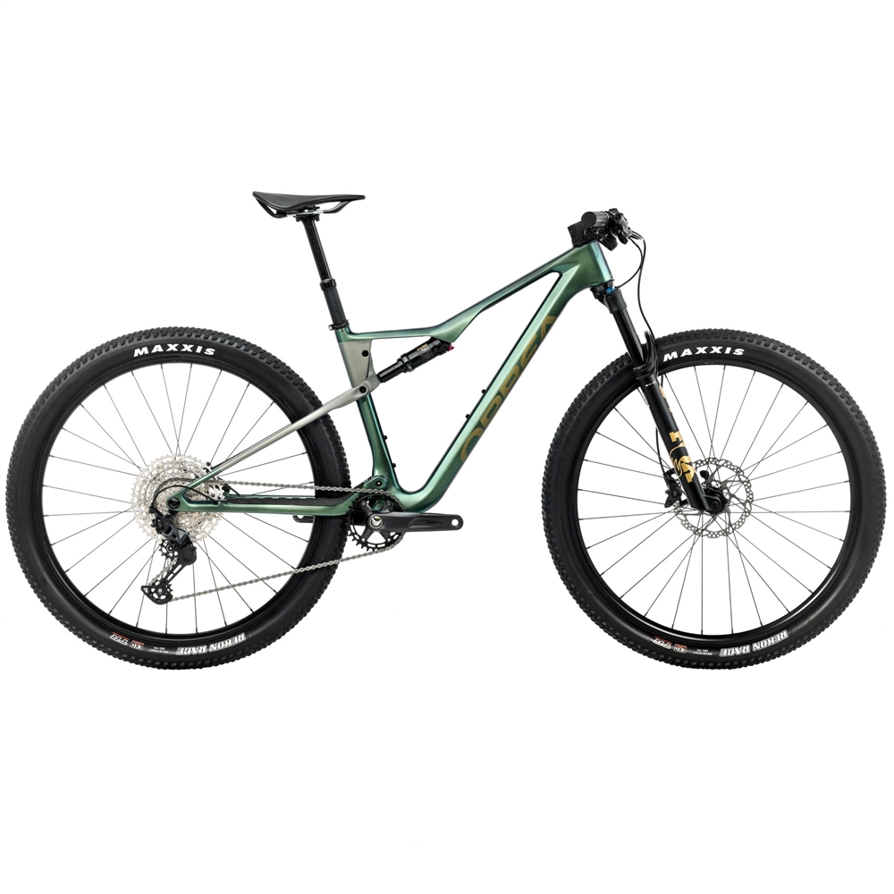 Oiz M30 Full Suspension Mountain Bike - Seaweed Carbon View/Spaceship Green (2026)